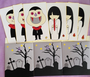 比較級カードにハロウィンバージョンを追加しました！ 画像
